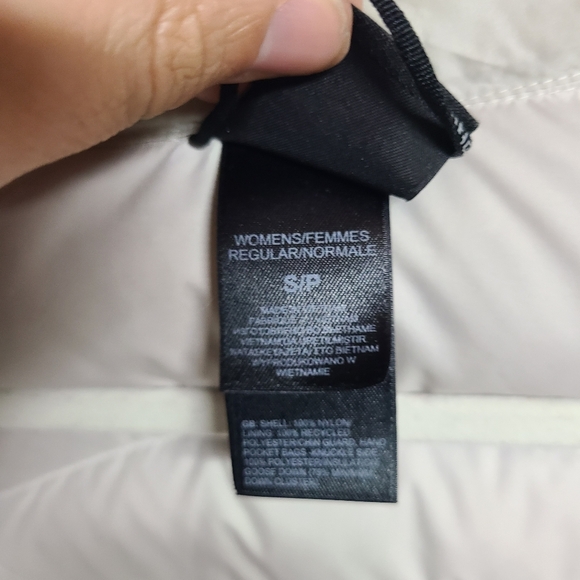 The North Face Parka Women's Size Medium Cream 600 Down Puffer Parka Jacket - Picture 6 of 8